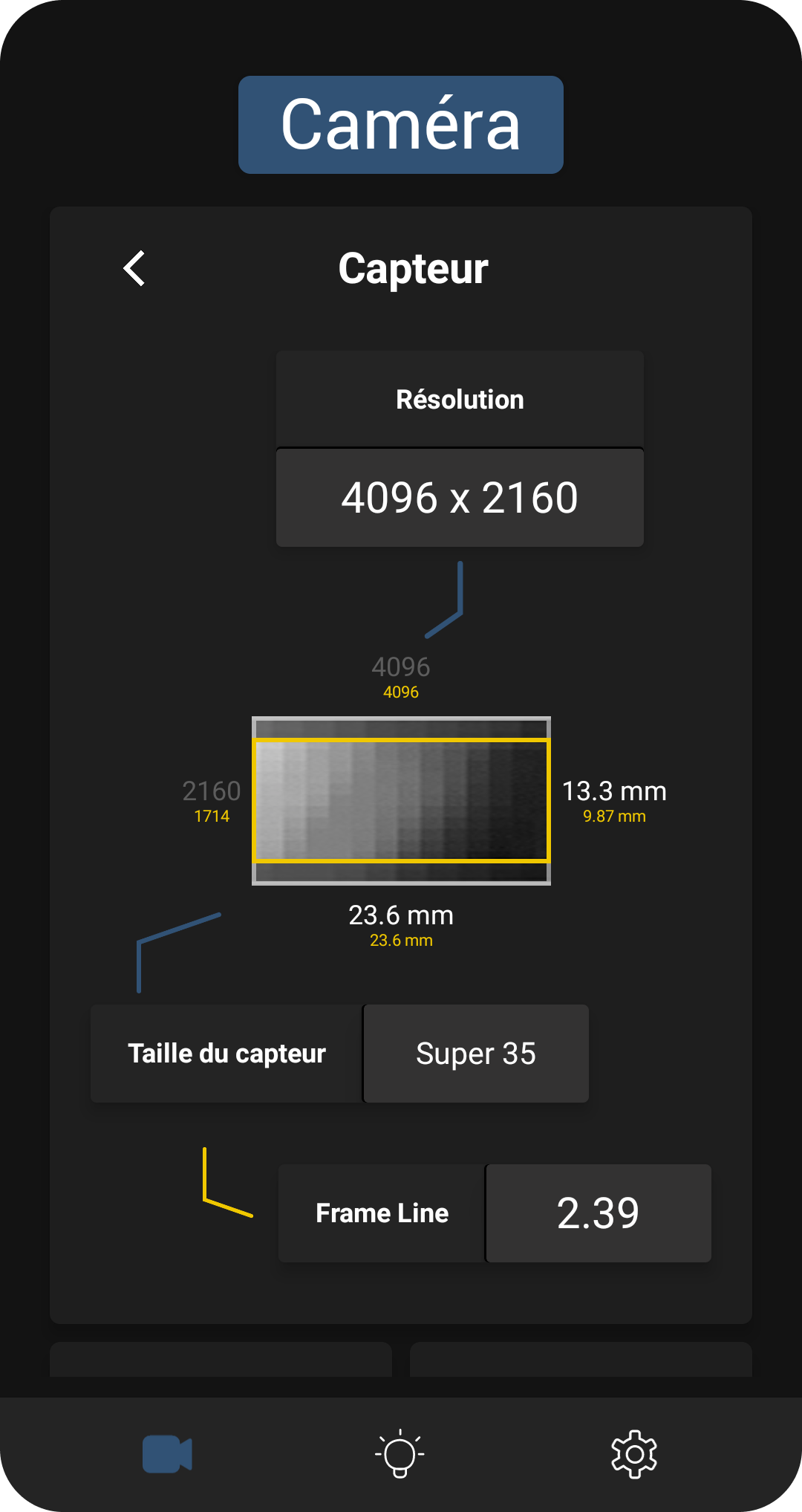 Capture d'écran téléphone présentation